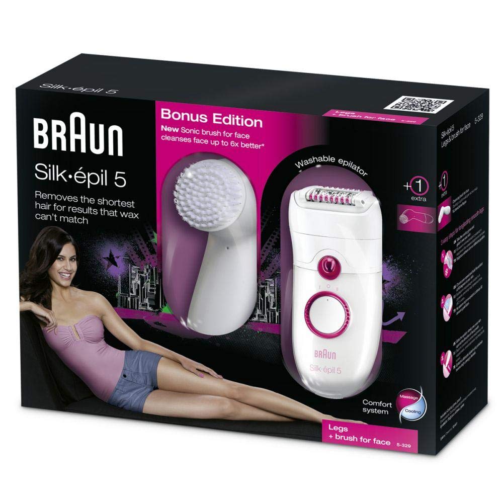 BRAUN SILK EPIL 5 LEGS + BRUSH (BONUS EDITION) 5-329