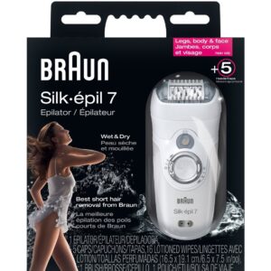 BRAUN SILK EPIL 7 LEGS BODY & FACE 7681 WD