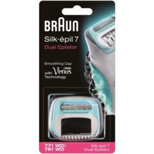 BRAUN SILK EPIL 7 DUAL EPILATOR 771WD/781 WD