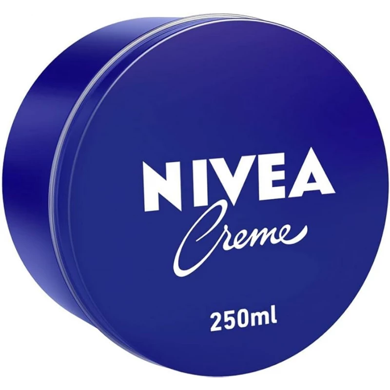 NIVEA كريم ترطيب عالمي بعلبة معدنية للعائلة 250 مل
