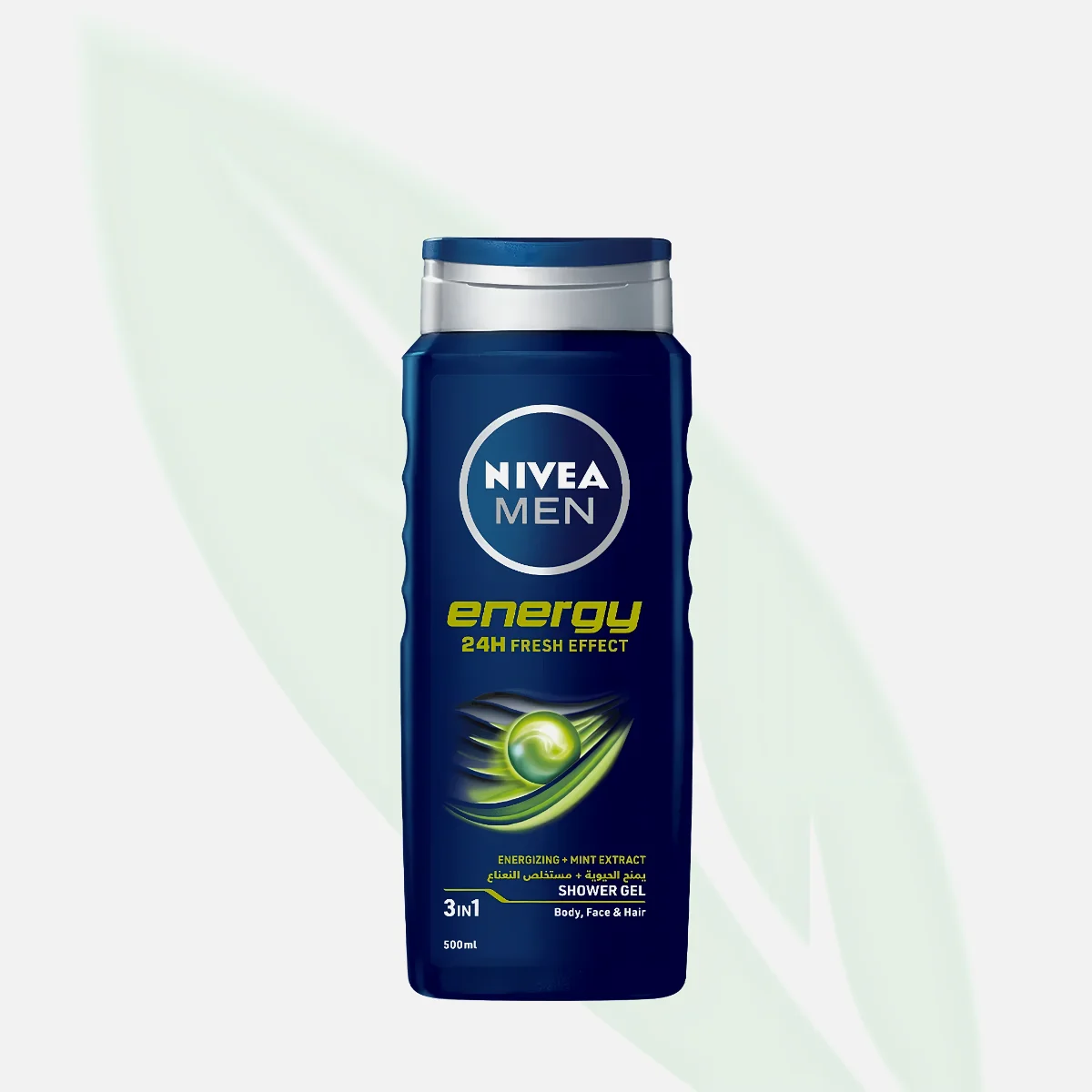 NIVEA مِن إنرجي جل استحمام 3 في 1 منعش بخلاصة النعناع 500 مل