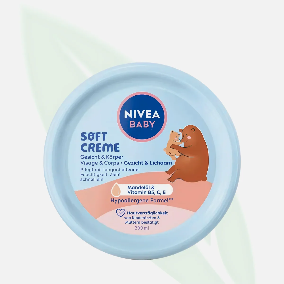 NIVEA كريم ترطيب خفيف للوجه واليدين بزيت الجوجوبا 200 مل