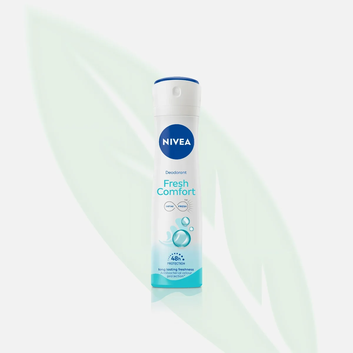 NIVEA مزيل عرق بخاخ Fresh Comfort بدون أملاح ألمنيوم 150 مل