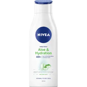 NIVEA لوشن الجسم بالألوفيرا للترطيب العميق 48 ساعة 250 مل