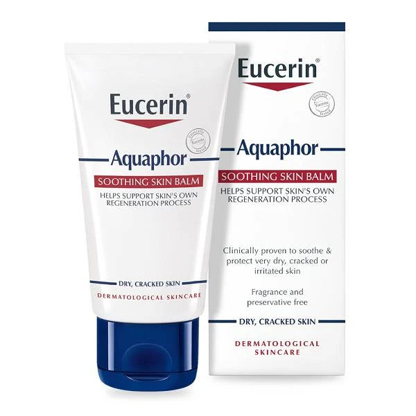 EUCERIN بلسم أكوافور المهدّئ لإصلاح البشرة الجافة والمتشققة 40 جم EUCERIN بلسم أكوافور المهدّئ لإصلاح البشرة الجافة والمتشققة 40 جم
