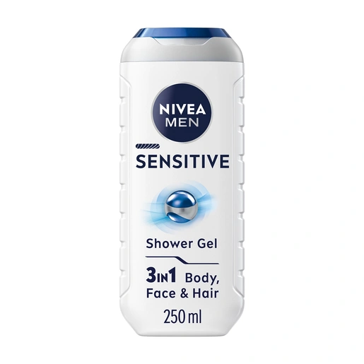 NIVEA MEN جل استحمام للبشرة الحساسة بخلاصة الخيزران 250 مل