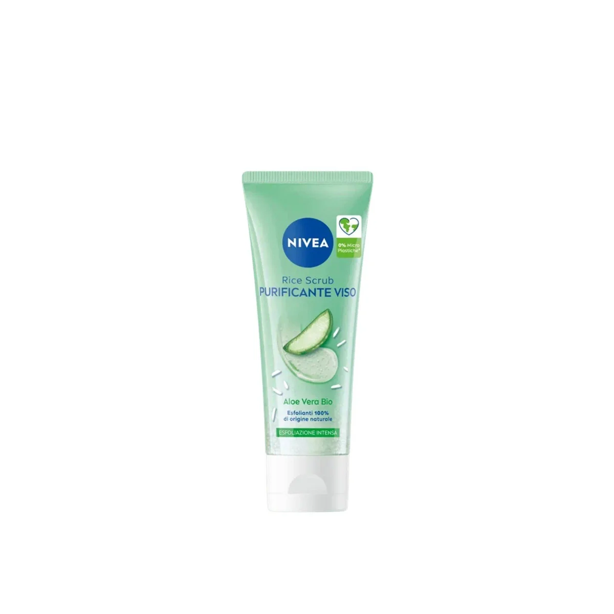 NIVEA مقشّر الوجه المنقّي بأرز الجابونيكا والصبار العضوي 75 مل