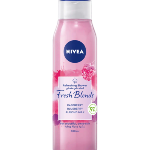 NIVEA غسول الجسم النباتي فريش بلندز بالمشمش وحليب الأرز 300 مل