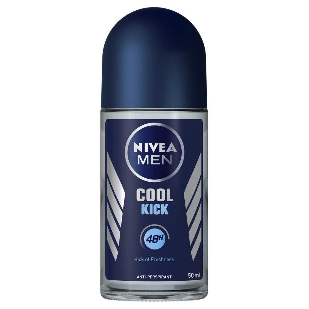 NIVEA MEN مزيل عرق Cool Kick منعش بالمنثول للرجال 50 مل