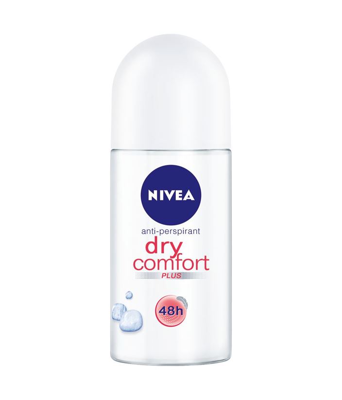 NIVEA مزيل عرق Dry Comfort للجفاف وحماية تدوم رول أون 50 مل
