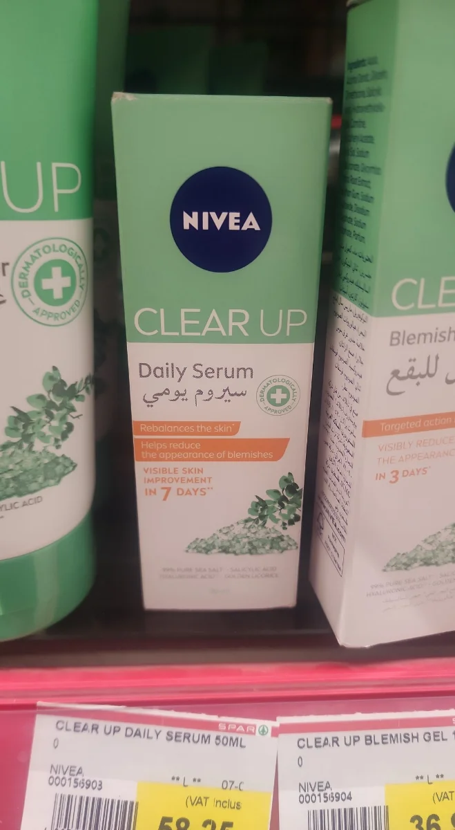 NIVEA سيروم كلير اب اليومي للبشرة المعرّضة لحب الشباب 50 مل