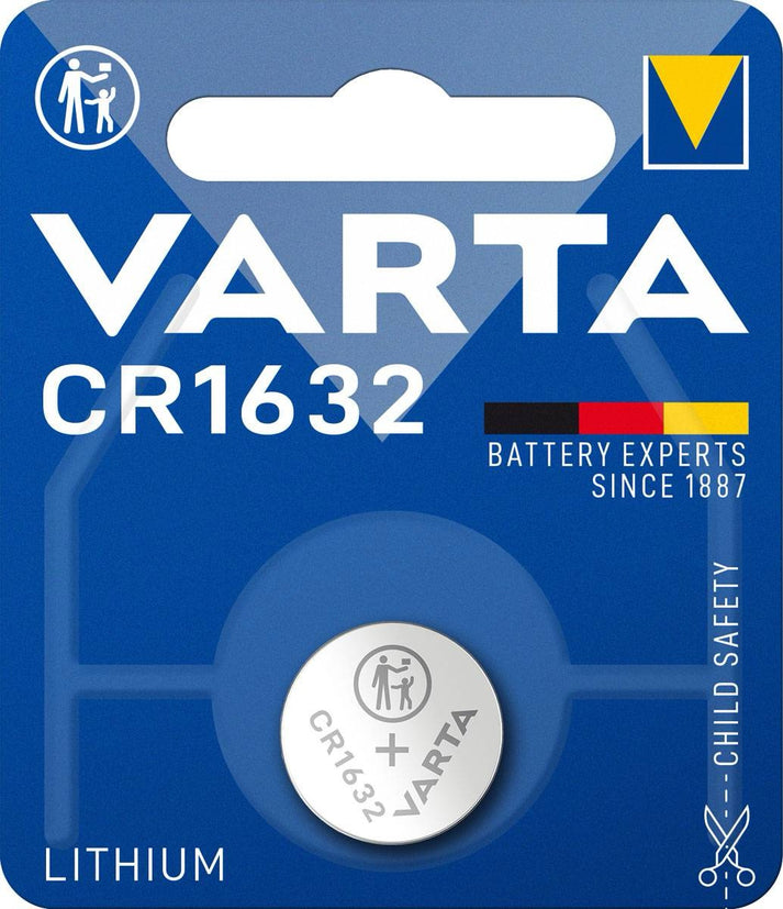 VARTA بطارية ليثيوم قرصية CR1632 بجهد 3 فولت سعة 140 مللي أمبير