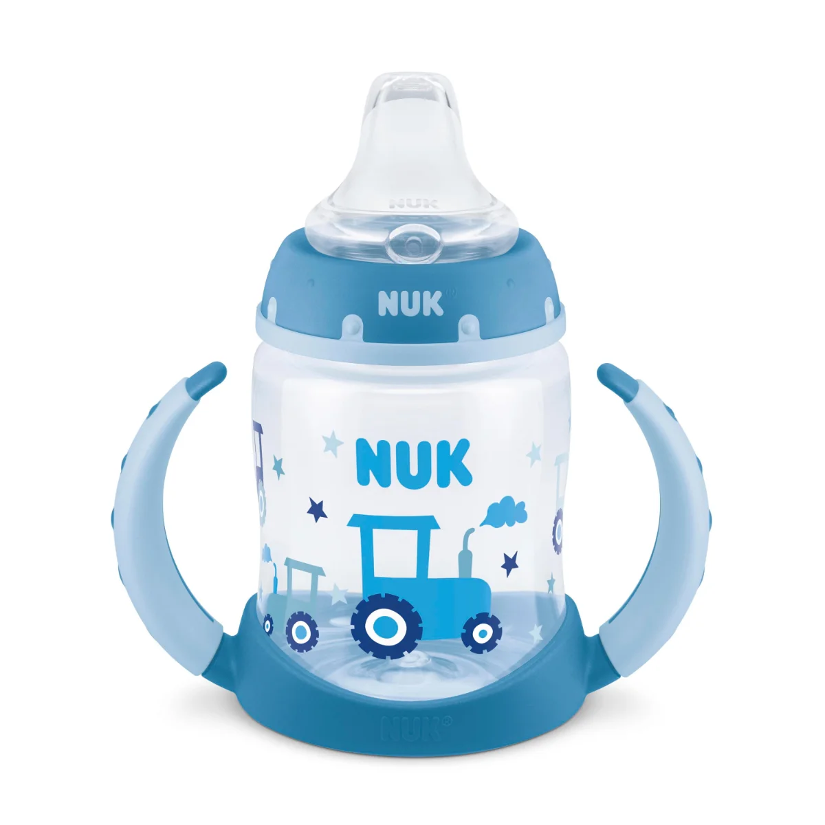 NUK كوب تعلّم بفوهة سيليكون ناعمة ونظام مضاد للمغص 150 مل