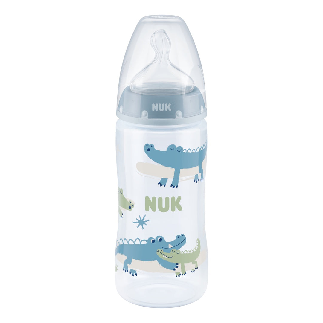 NUK رضّاعة First Choice Plus للرضع بحلمة سيليكون 300 مل