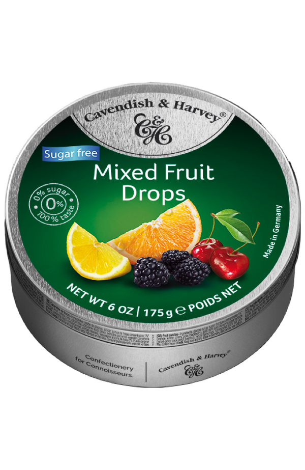 Cavendish & Harvey حلوى دروبس الفواكه المشكّلة خالية من السكر 175 غ