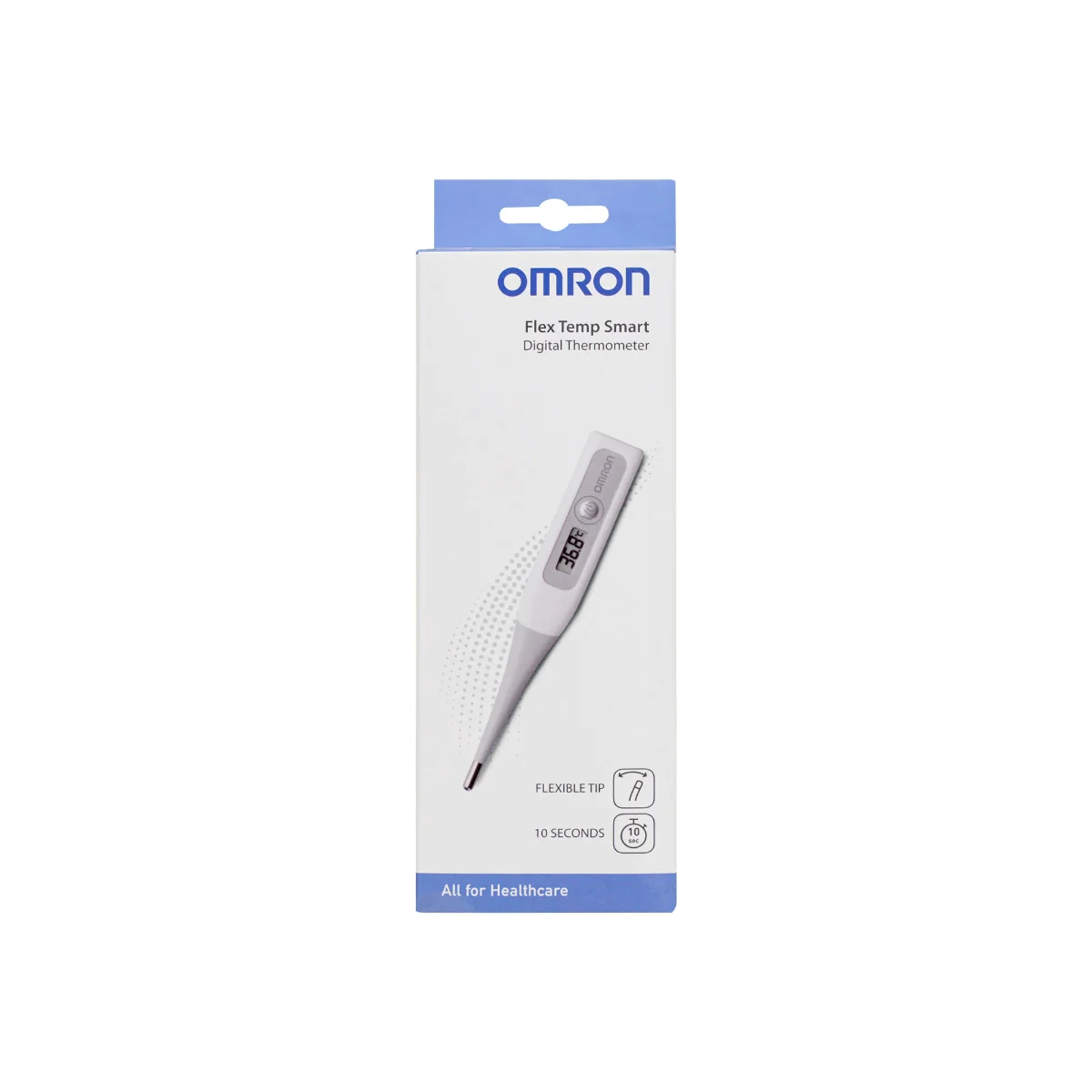OMRON ميزان حرارة رقمي Flex Temp Smart بطرف مرن لكل أفراد العائلة