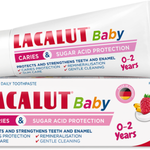 LACALUT Baby معجون أسنان للأطفال 0-4 سنوات بنكهة التوت 50 مل