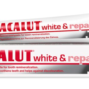 LACALUT معجون أسنان White & Repair للتبييض وحماية المينا 75 مل