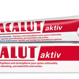 LACALUT اكتيف معجون أسنان طبي لحماية اللثة والمينا الحسّاسة 75 مل