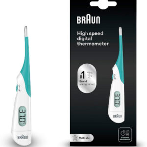BRAUN ميزان حرارة رقمي سريع 3 في 1 للعائلة PRT1000 BRAUN ميزان حرارة رقمي سريع 3 في 1 للعائلة PRT1000