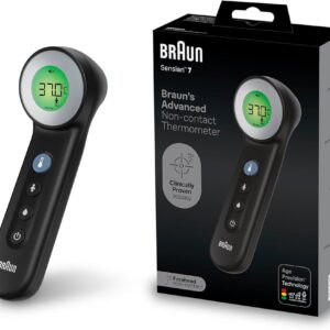 BRAUN ميزان حرارة بدون لمس للجسم والسوائل BNT400B BRAUN ميزان حرارة بدون لمس للجسم والسوائل BNT400B