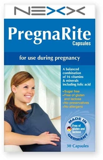 PREGNARITE كبسولات متعددة الفيتامينات لدعم الحامل والجنين 30 كبسولة