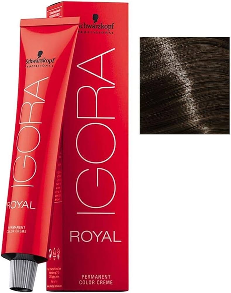 IGORA ROYAL صبغة شعر دائمة أشقر غامق طبيعي إكسترا 6-00 سعة 60 مل