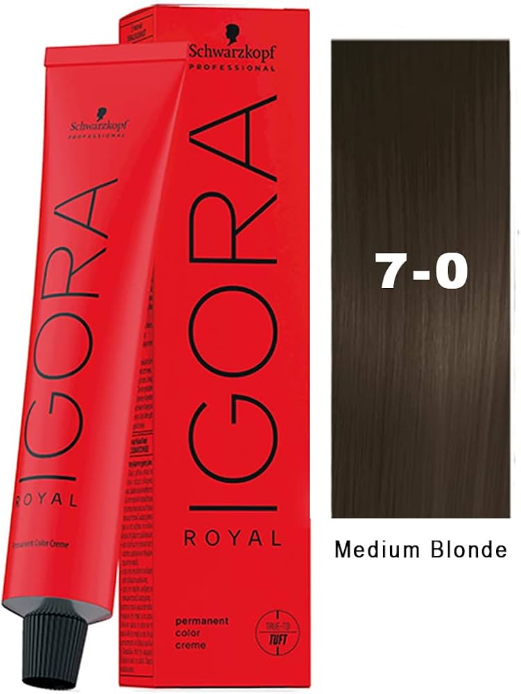 SCHWARZKOPF IGORA ROYAL 7-0 Medium Blonde Natural 60ml