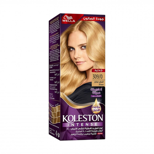 WELLA صبغة شعر كولستون إنتنس أشقر فاتح جداً 309/0 بزيت الأرغان 50 مل