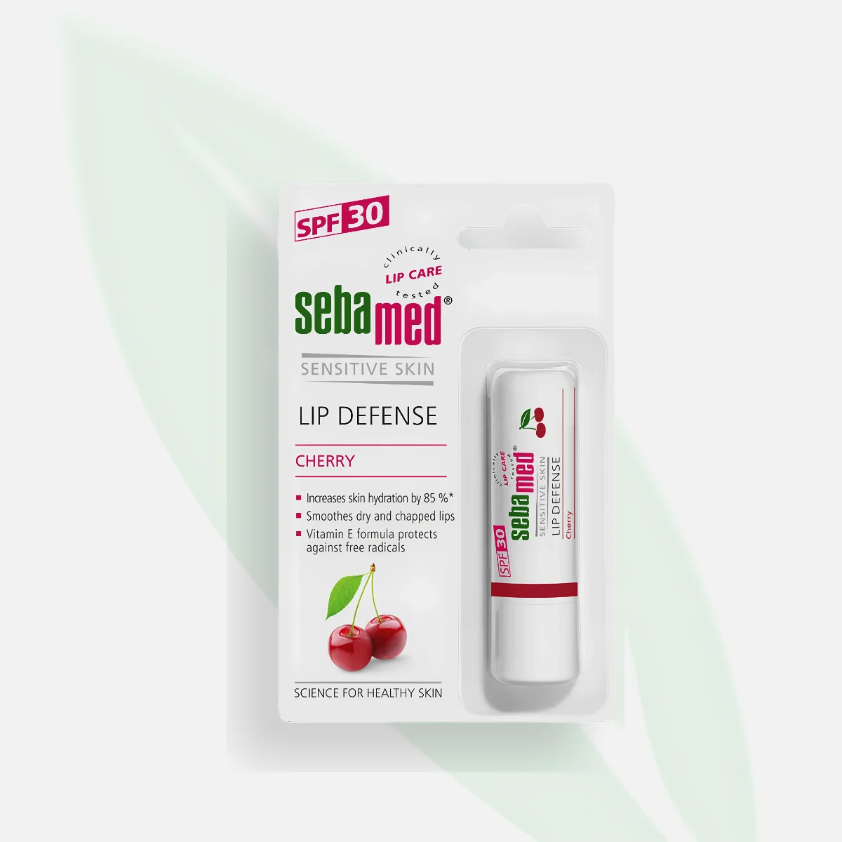 SEBAMED بلسم حماية الشفاه بعامل حماية 30 بنكهة الكرز 4.8 غ