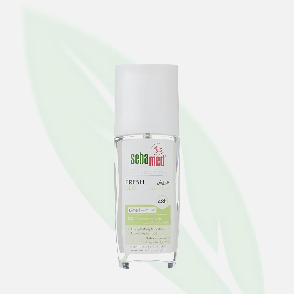 SEBAMED مزيل عرق منعش برائحة الليمون خالٍ من الألمنيوم 75 مل