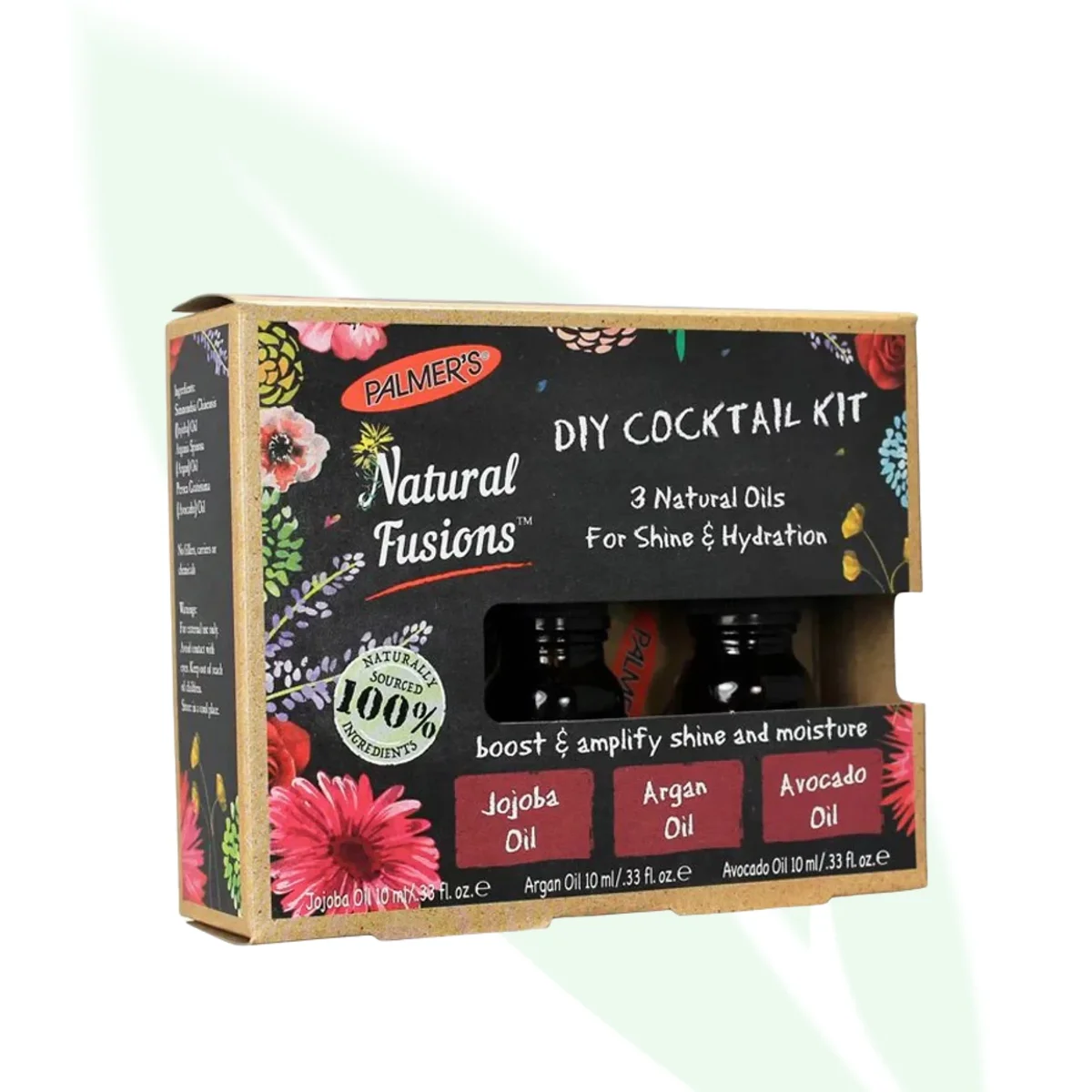 PALMER'S Natural Fusions DIY Cocktail Kit 3 Oils (Jojoba, Argan & Avocado)