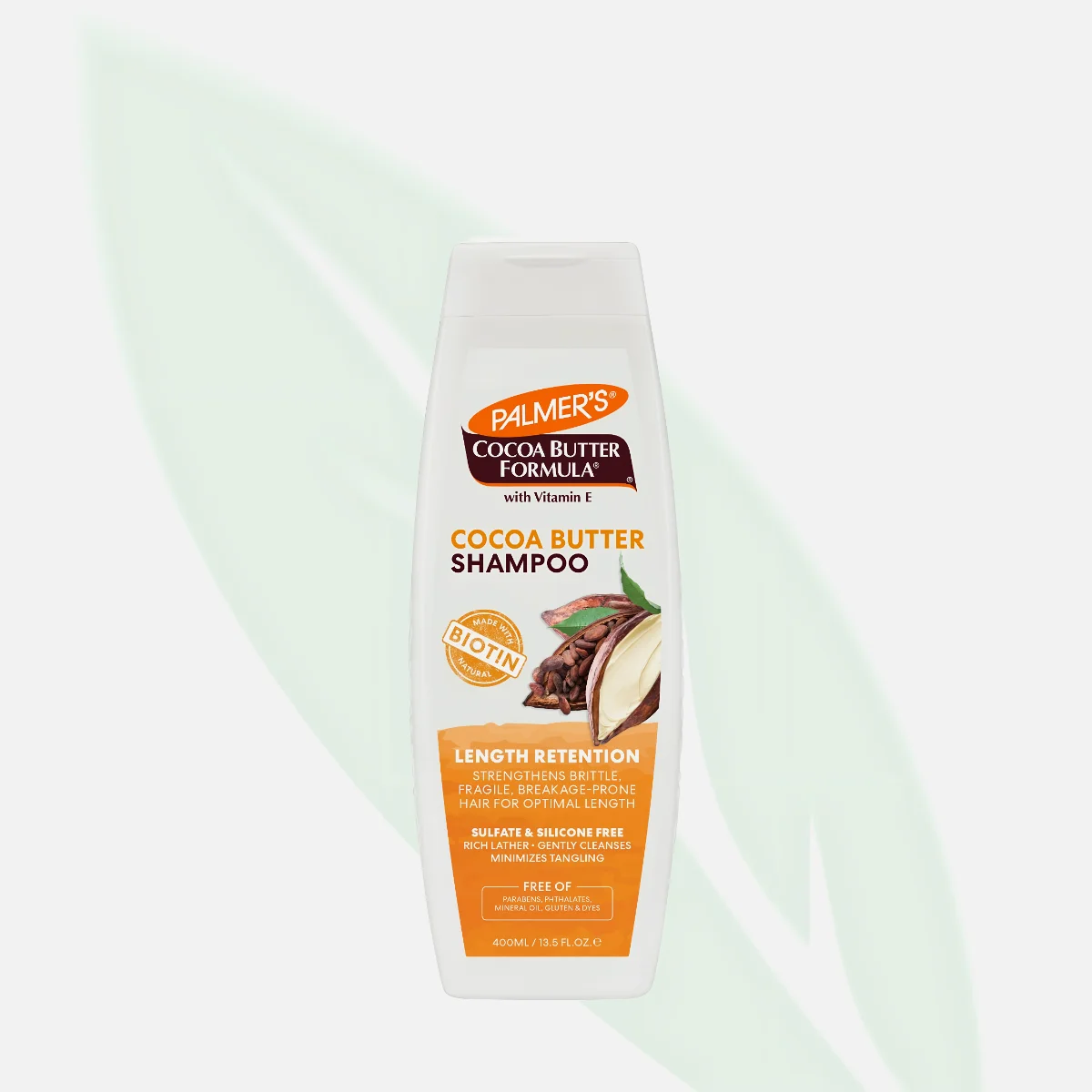 PALMER’S Cocoa Butter & Biotin Length Retention Shampoo 400ml PALMER’S Cocoa Butter & Biotin Length Retention Shampoo 400ml