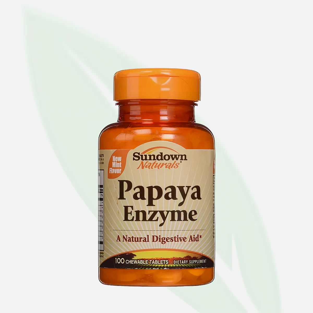SUNDOWN Papaya Enzyme Chewable Tablets 100s SUNDOWN Papaya Enzyme Chewable Tablets 100s