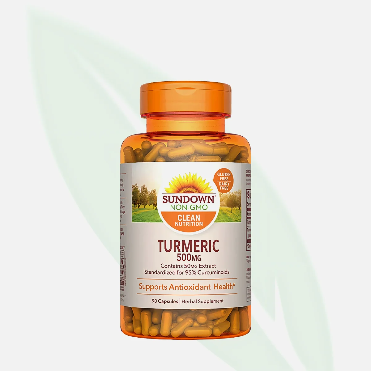 SUNDOWN Turmeric Curcumin 450mg Antioxidant Supplement 90 Capsules SUNDOWN Turmeric Curcumin 450mg Antioxidant Supplement 90 Capsules