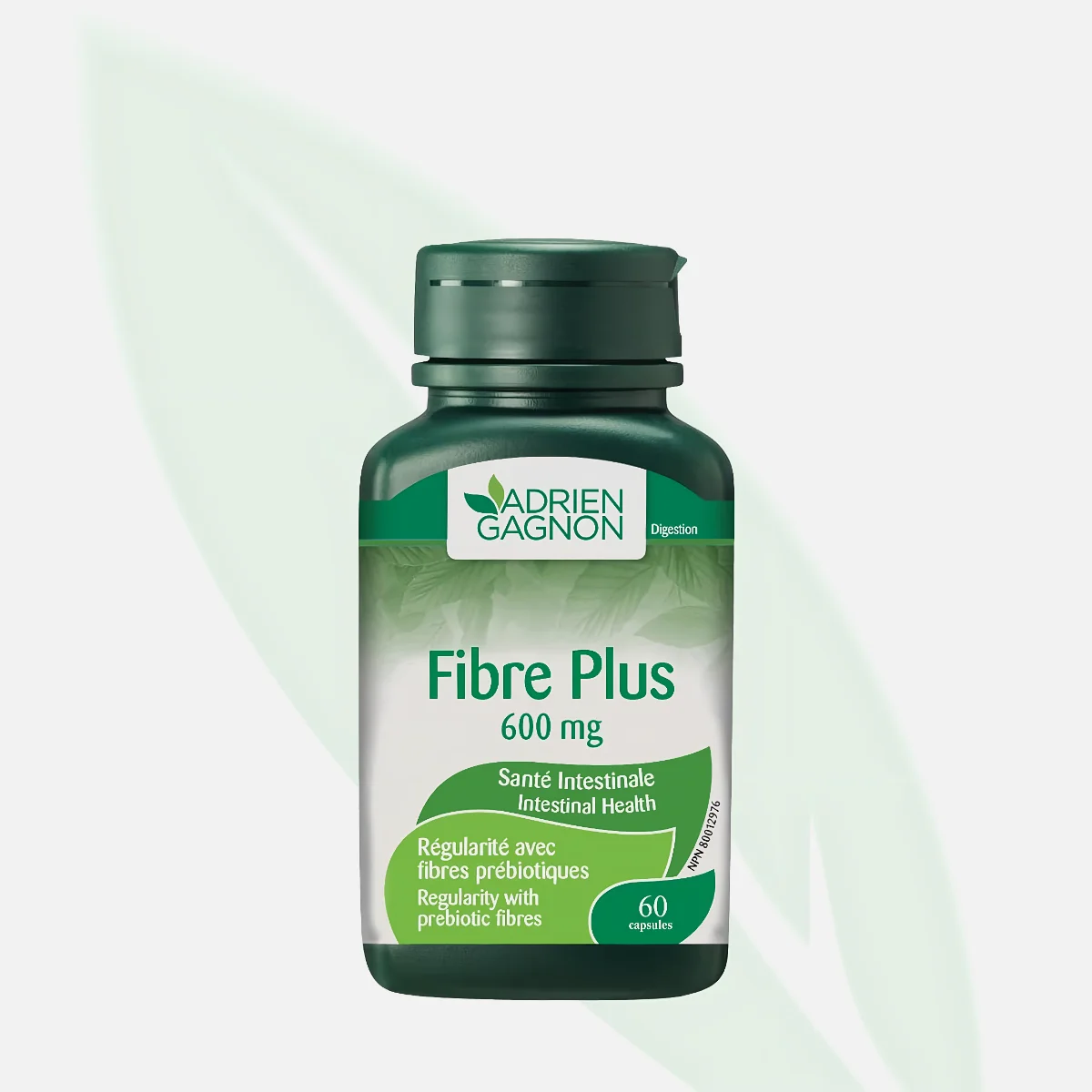 ADRIEN GAGNON Fiber Plus 600mg Capsules 60s