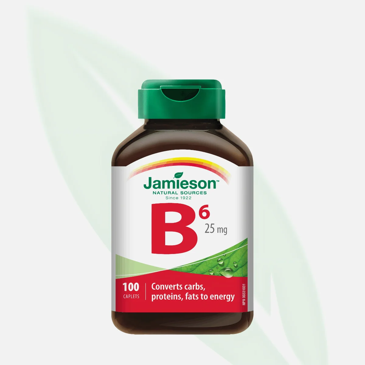 JAMIESON Vitamin B6 Pyridoxine 25mg 100 Tablets