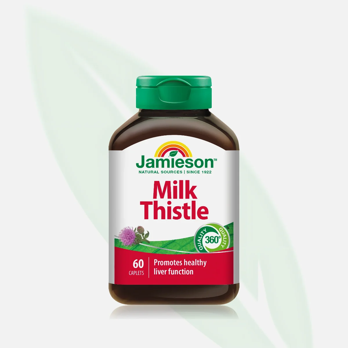 JAMIESON حبوب الخرشوف وعشبة الحليب لدعم الكبد 60 كبسولة