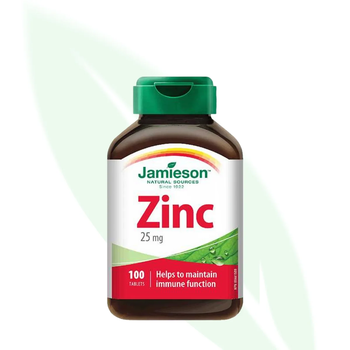 JAMIESON Zinc 25mg Extra Strength 100 Tablets