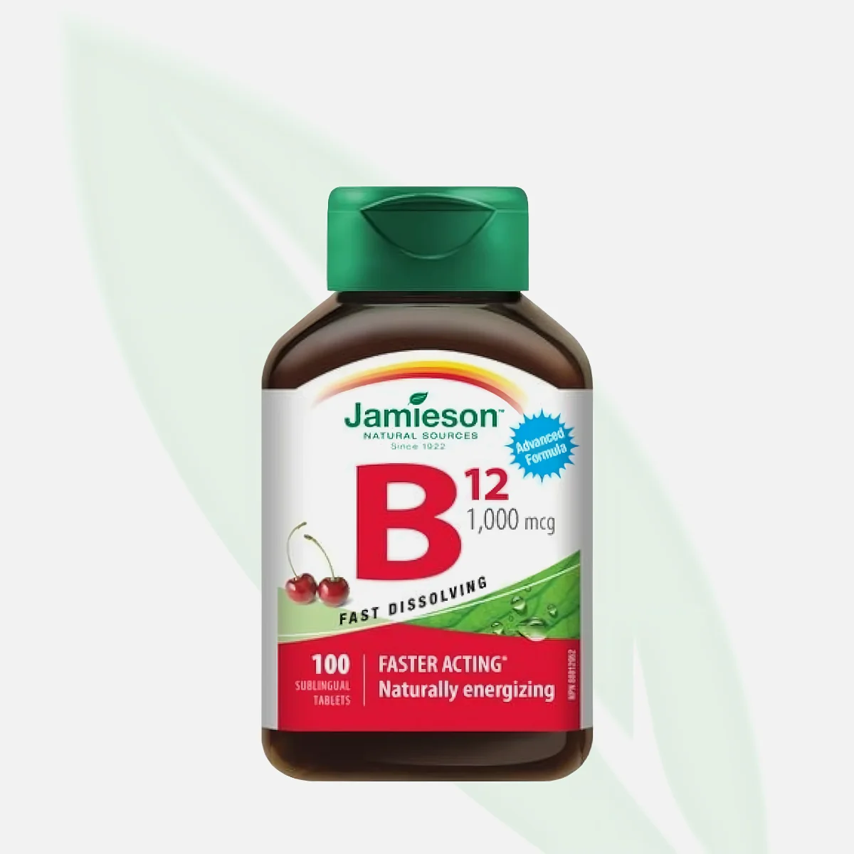 JAMIESON Vitamin B12 Methylcobalamin 1000mcg Fast-Dissolving Tablets JAMIESON Vitamin B12 Methylcobalamin 1000mcg Fast-Dissolving Tablets