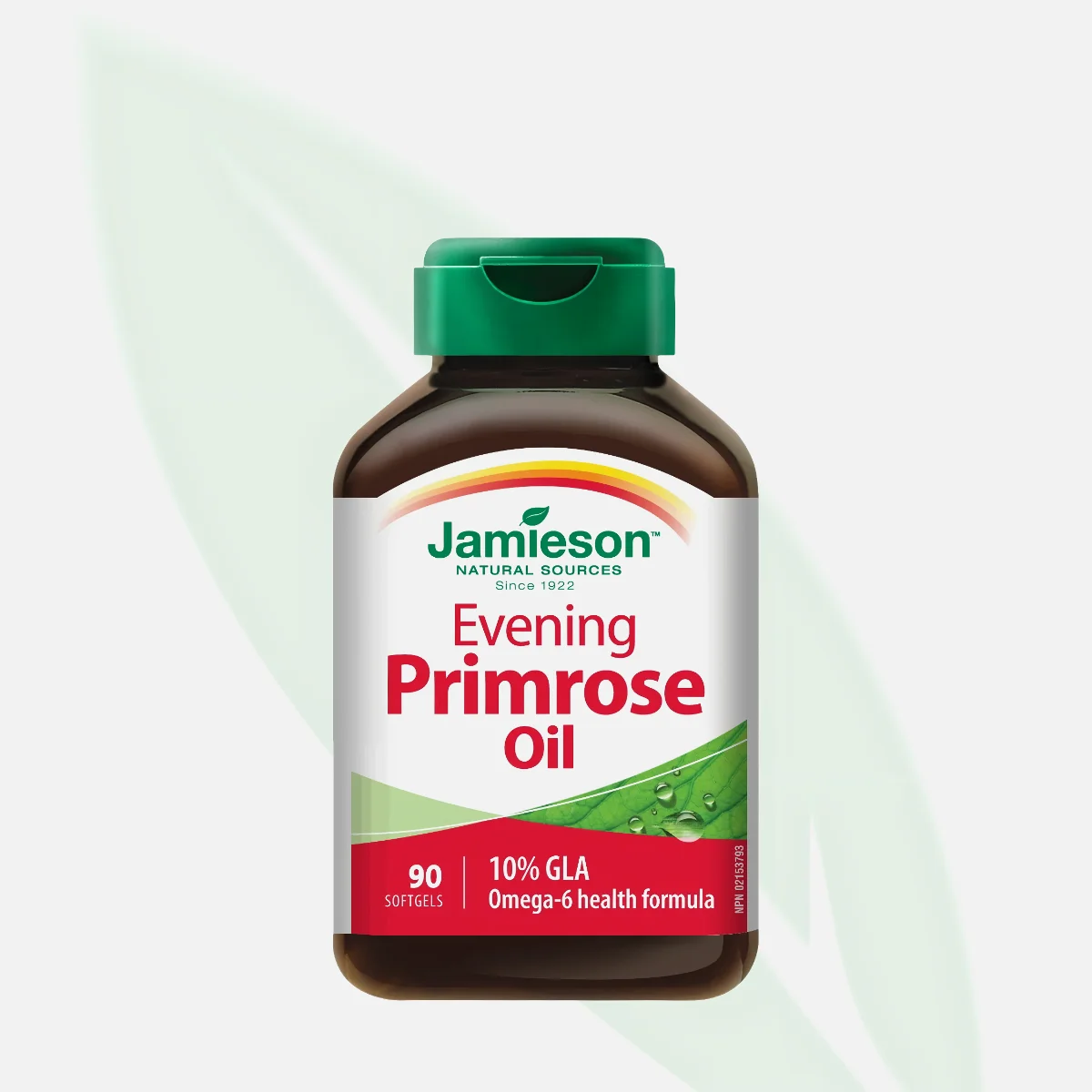 JAMIESON Evening Primrose Oil 500mg with Vitamin E 90 Softgels JAMIESON Evening Primrose Oil 500mg with Vitamin E 90 Softgels