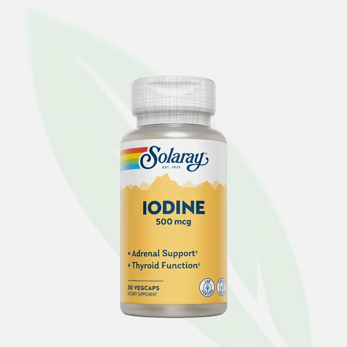 SOLARAY Iodine 500mcg 30 VegCaps