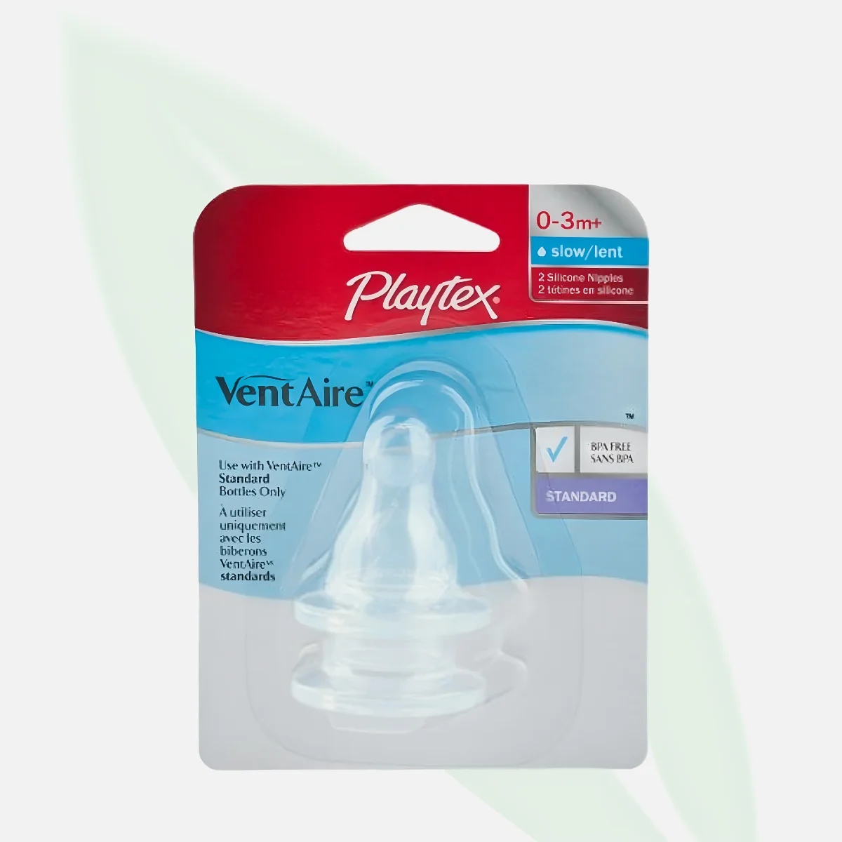 PLAYTEX Vent-Aire Advanced Slow Flow Baby Bottle 6oz