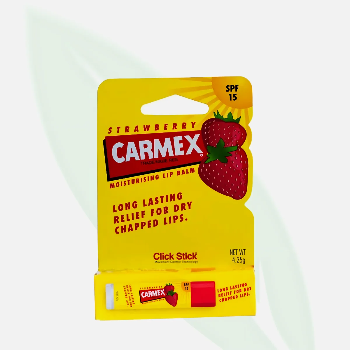 CARMEX Strawberry Moisturizing Lip Balm Stick SPF 15 4.25g