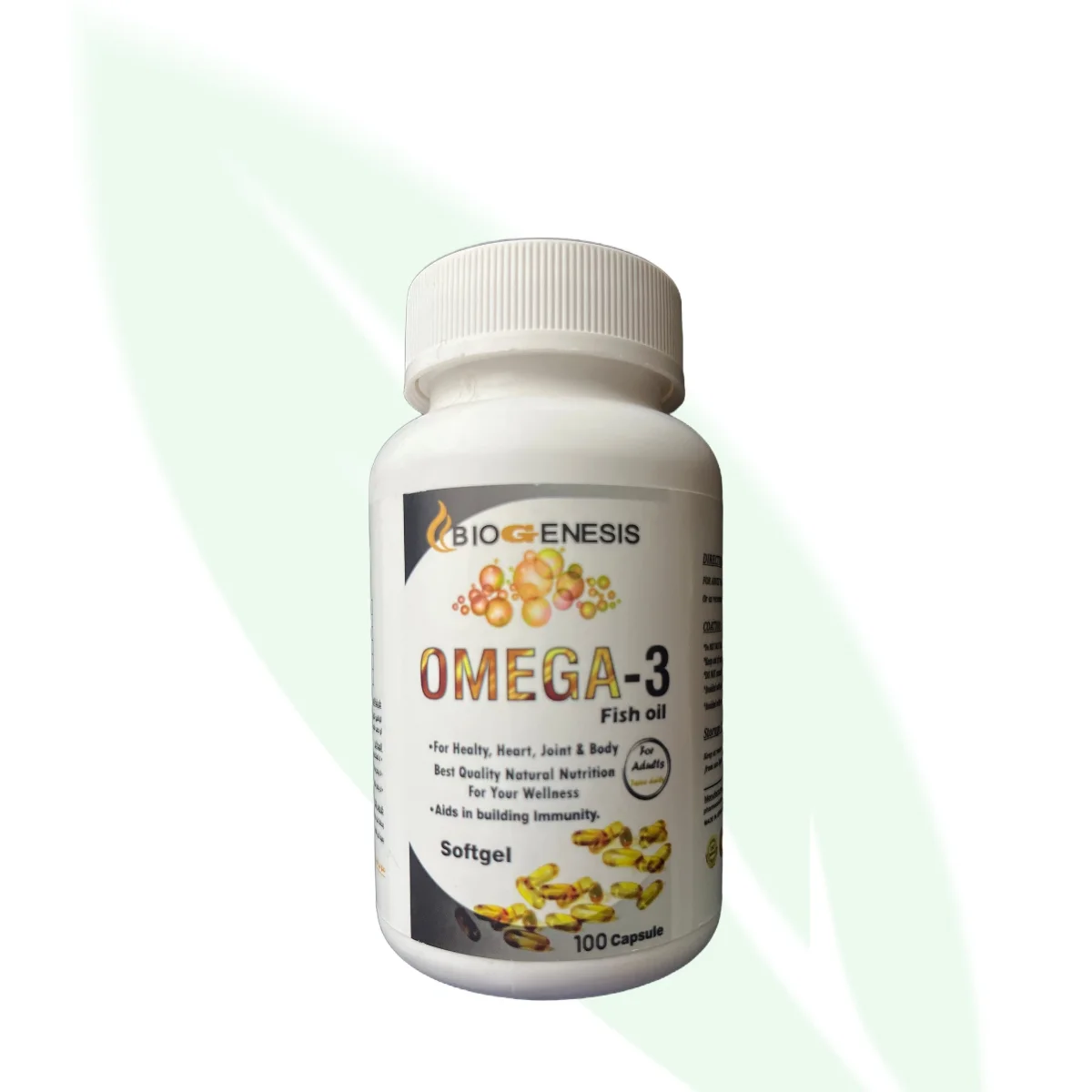 BIOGENESIS Omega-3 Fish Oil Capsules 100 Caps