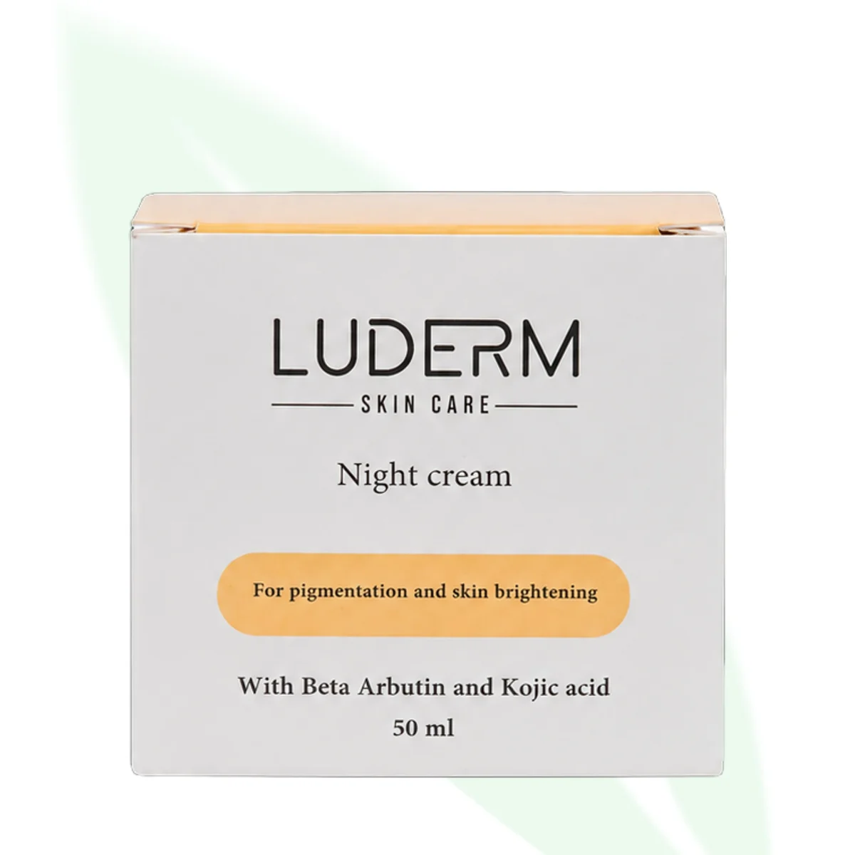 LUDERM Night Brightening Cream with Niacinamide, Kojic Acid & Beta-Arbutin 50ml LUDERM Night Brightening Cream with Niacinamide, Kojic Acid & Beta-Arbutin 50ml