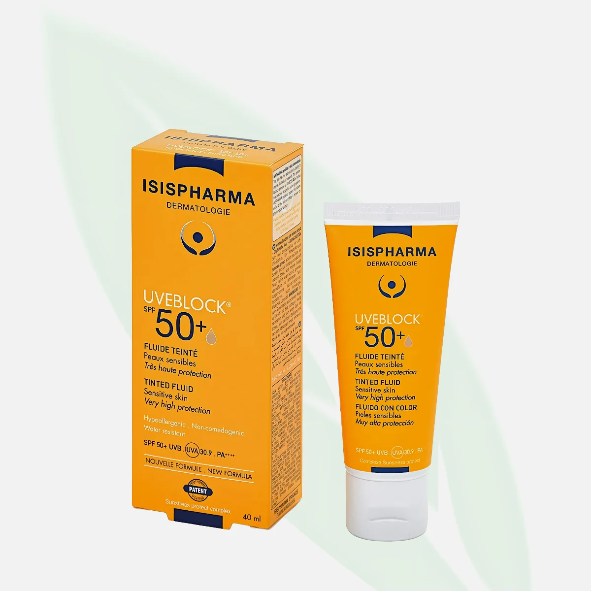 ISISPHARMA Uveblock SPF 50+ Tinted Fluide 40ml