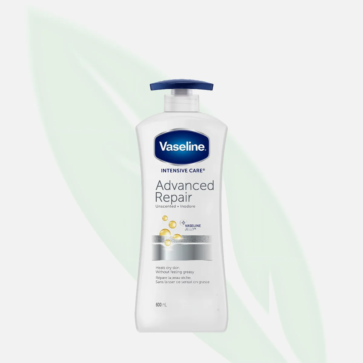 VASELINE Intensive Care Advanced Repair Unscented Body Lotion 600ml VASELINE Intensive Care Advanced Repair Unscented Body Lotion 600ml