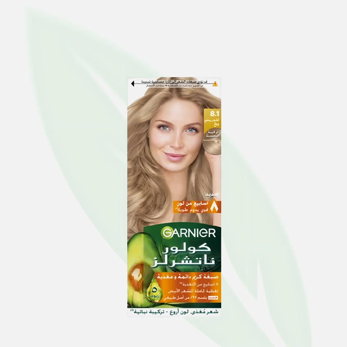 GARNIER Color Naturals Permanent Hair Color Shade 8.1 Light Ash Blonde