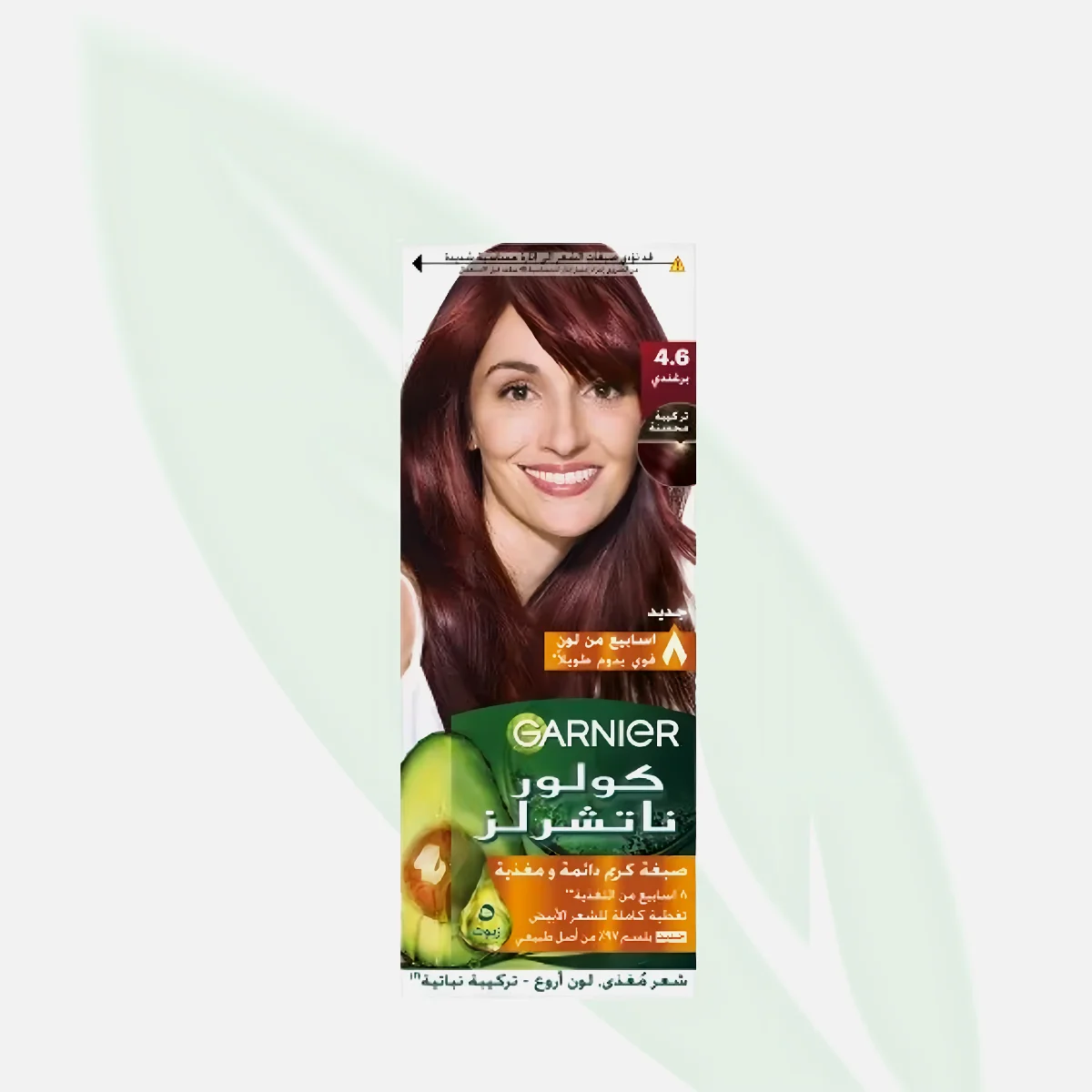 GARNIER Color Naturals Permanent Hair Color 4.6 Burgundy